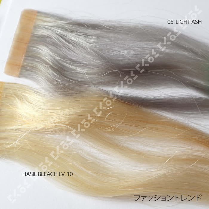 CHAOBEN LIGHT ASH hair color cream cat rambut ungu abu