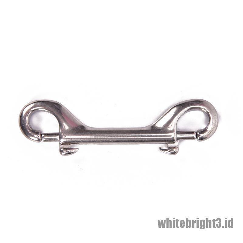 Kait snap bolt Dua Sisi Bahan stainless steel 316 Untuk scuba diving