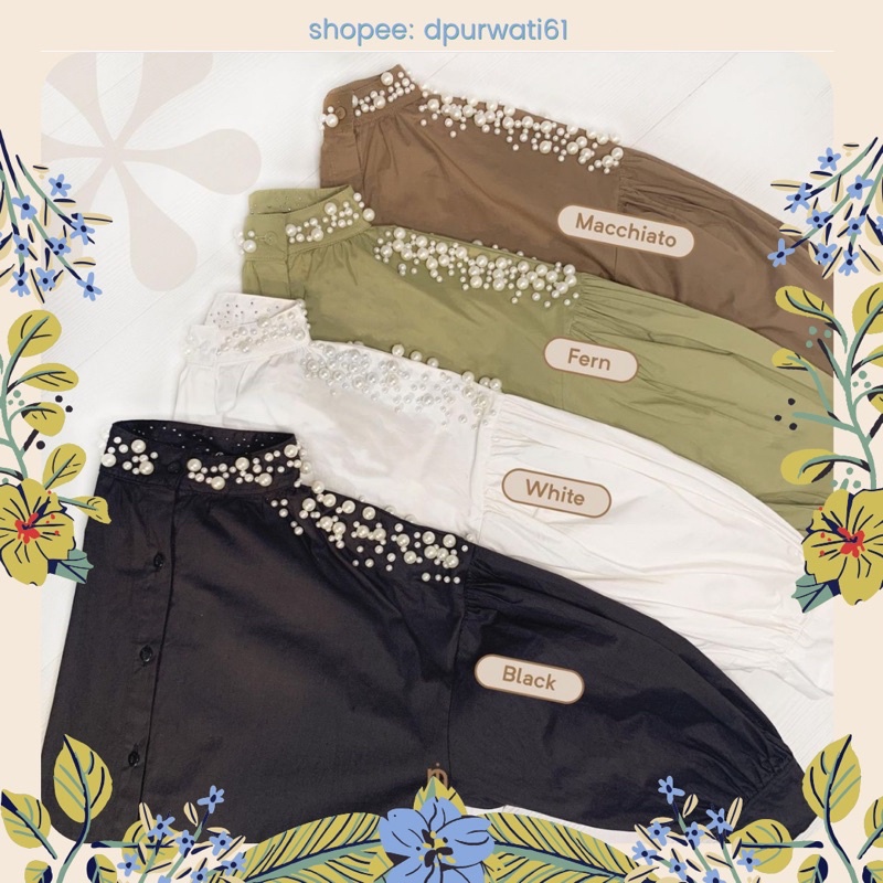 Pearl top by Iymelsayshijab