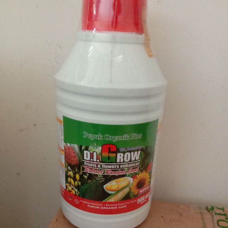 D.I. GROW Merah Pupuk Organik Plus