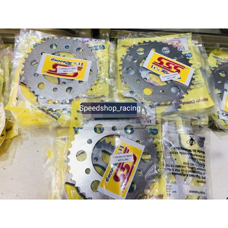 Gear SSS 415 Scorpio Vixion old Vixion new Byson R15 V2 GIR SSS 415 H Tipis gear sss tipis non TK