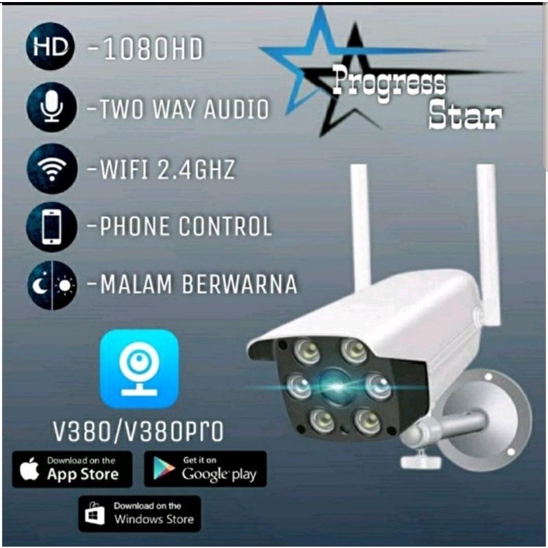 Cctv Ip Camera Cctv Outdoor App V380 Wateeproof Infrared