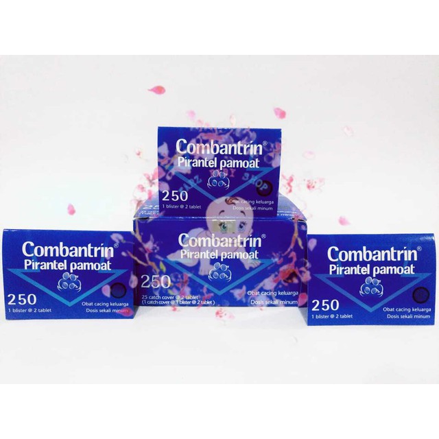 Combantrin tablet / obat cacing untuk anak dan dewasa