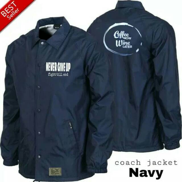 JAKET COACH / JAKET PRIA DISTRO TERBARU - COACH ARMY, L