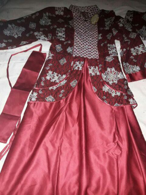 Batik Couple Jumbo Batik Sarimbit Gamis Jumbo 06