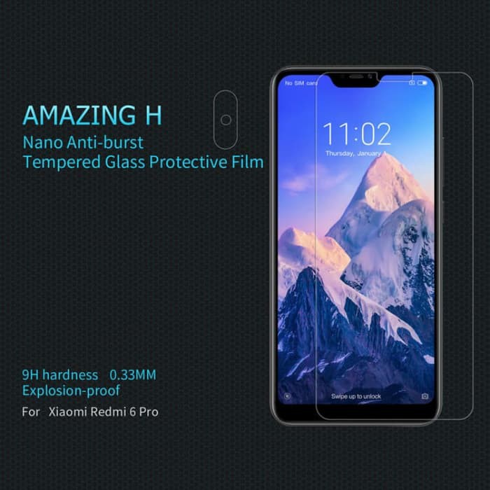 Xiaomi Redmi 6 Pro Tempered Glass NILLKIN Amazing H