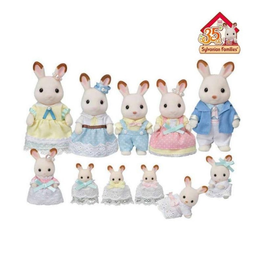 Sylvanian Families 35th Anniversary Chocolate Rabbit Celebration Set