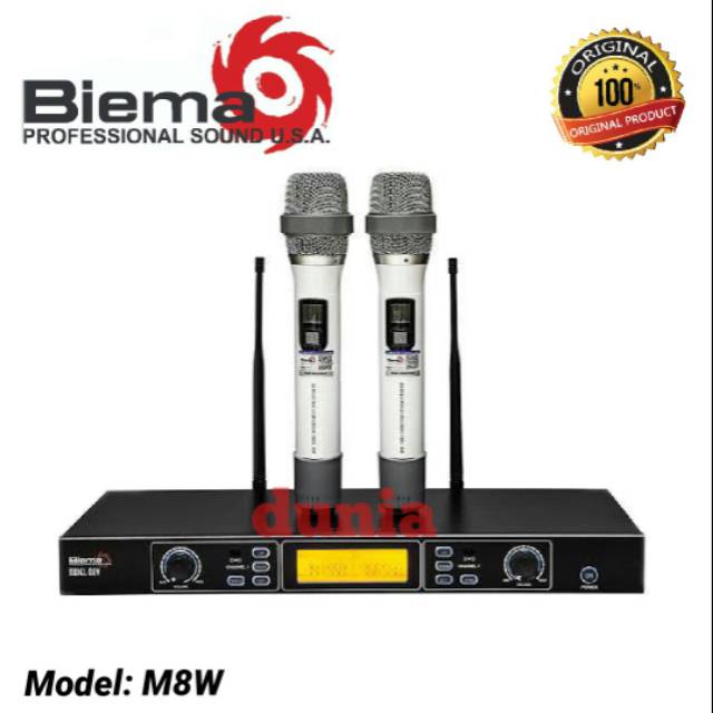 Mic Wireless Biema M8W Handheld