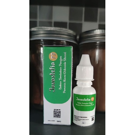 

JAVASTEVIA77 STEFIA 15 ml PEMANIS ALAMI 0 KALORI PENGGANTI STEVIA 77