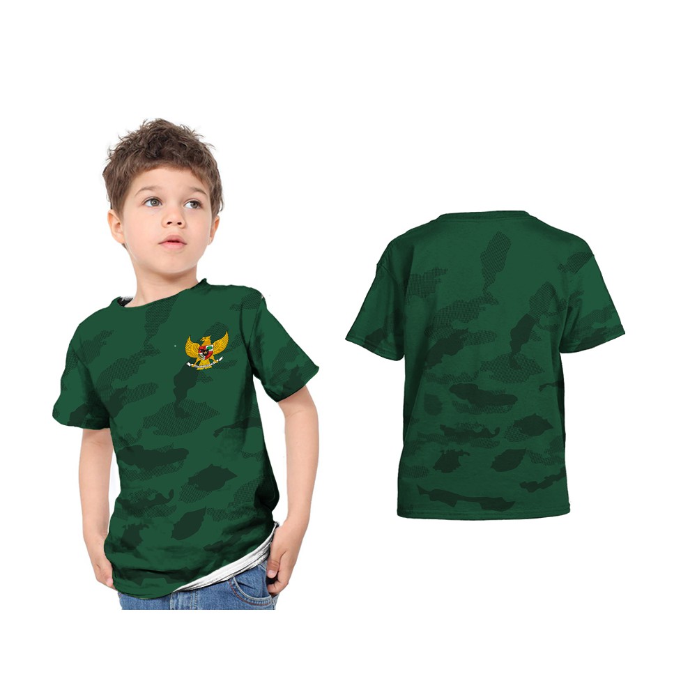 [Riashop] Kaos GARUDA Anak | Kaos Garuda Lengan Pendek | Kaos Garuda