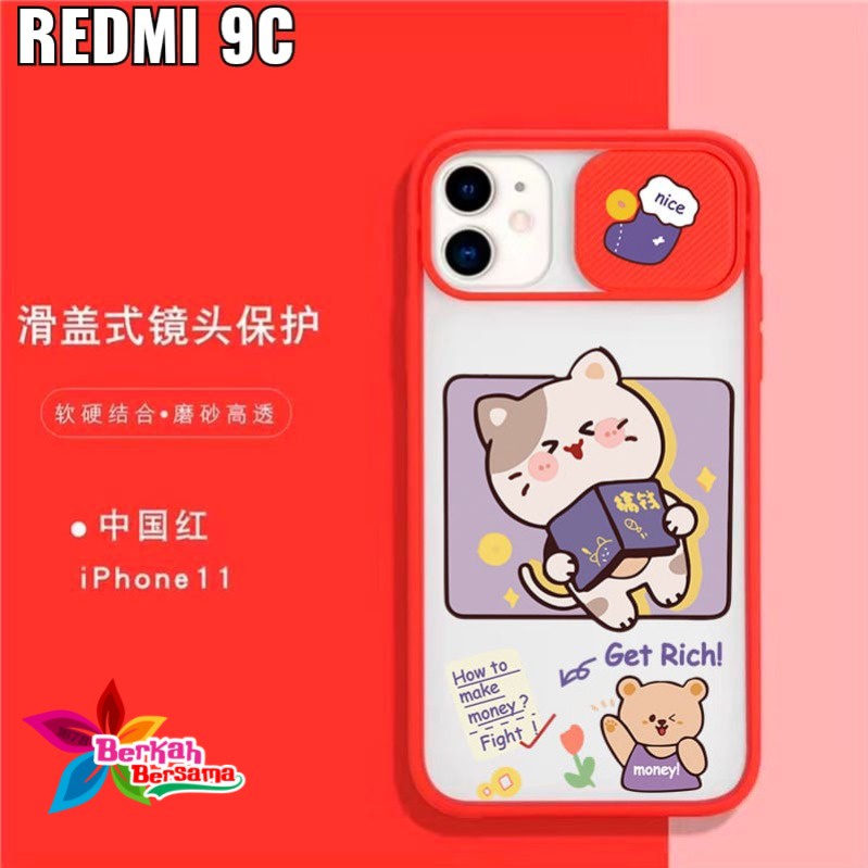 SS069 CASE SLIDE KARAKTER XIAOMI REDMI 4A 5A 6A 8 9 9A 9C 10 10A 10c POCO M2 BB5524