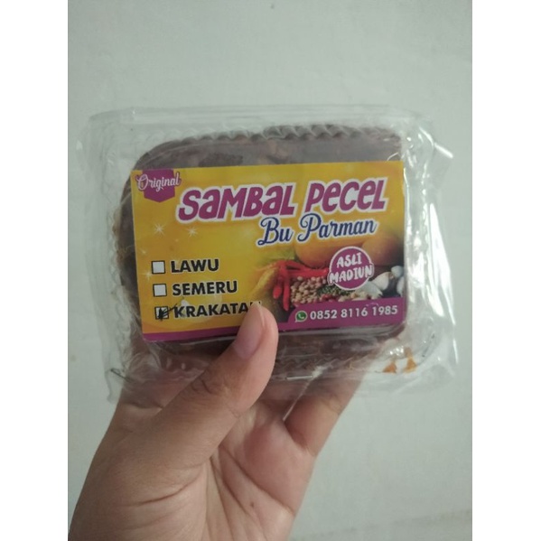 

SAMBEL PECEL BU PARMAN(ASLI MADIUN)