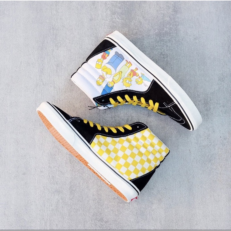 Sepatu vans x the simpson