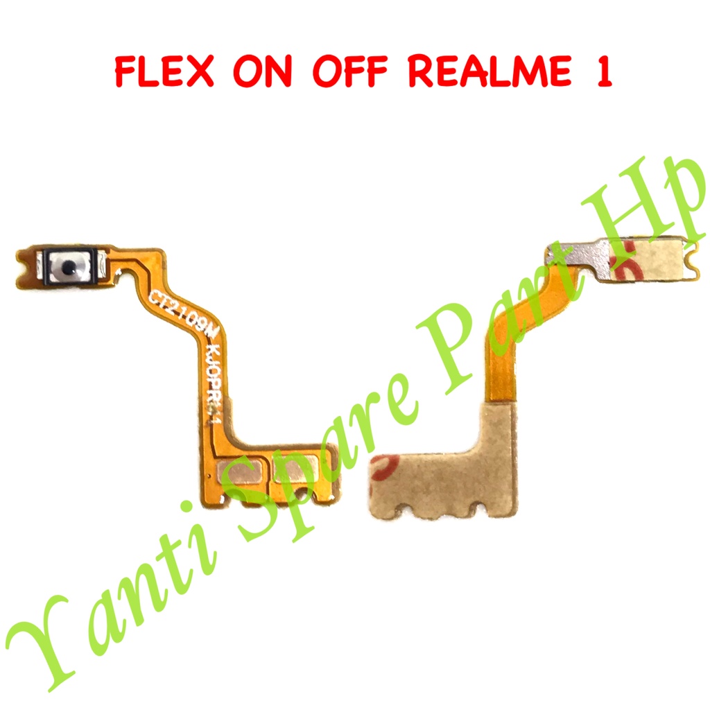 Flexible On Off Realme 1 Original Terlaris New