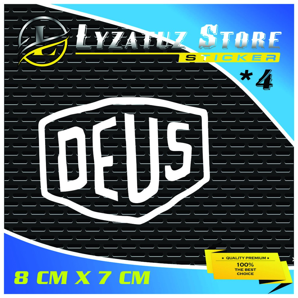 

STIKER CUTTING DEUS 4