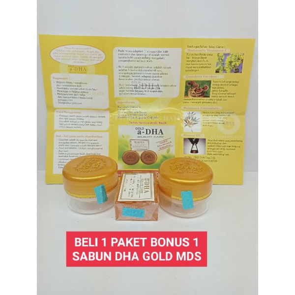 CREAM A DHA GOLD MDS / Paket Cream A Dha Gold Original