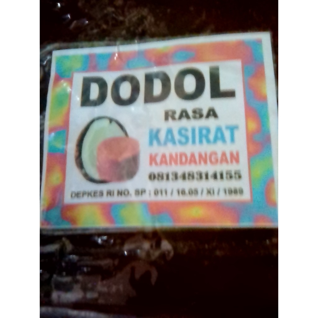 

Dodol Rasa Kasirat Kandangan Khas Kalimantan 1 Bks