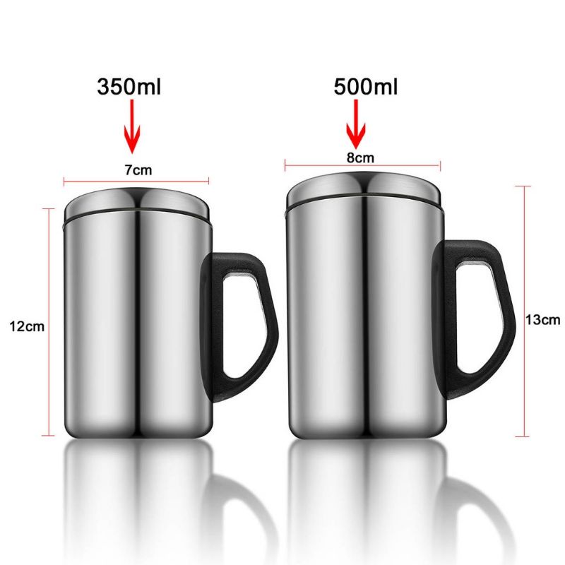 Thermos mug stainless/Cangkir air panas/Gelas air panas