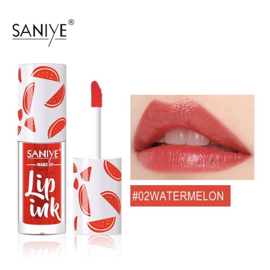 SANIYE Lip Cream Matte 3 Warna MOISTURIZING AND BRIGHTENING LIPS SKIN SA005