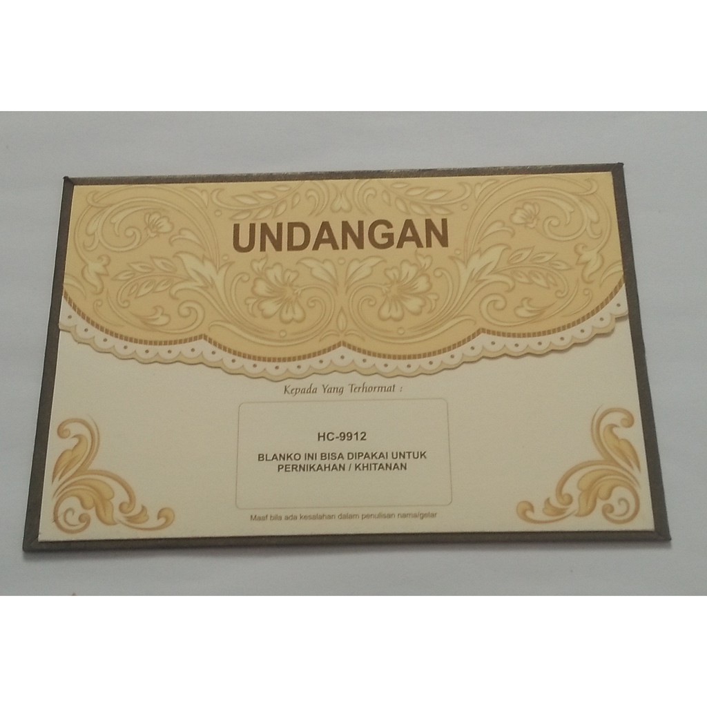 58 Contoh Cover Undangan Nikah HD