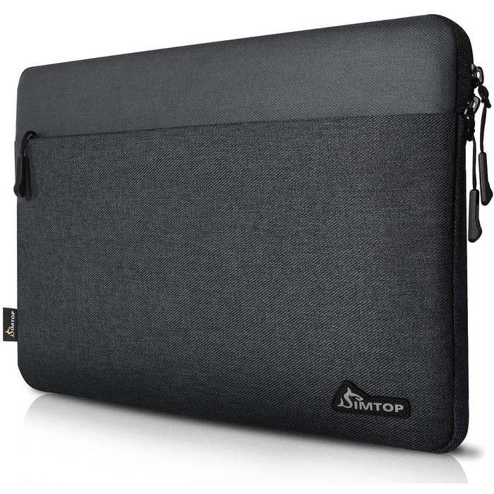 Tas Laptop New Macbook Sleeve Simptop Shockproof Size 13inch M1 - Hitam