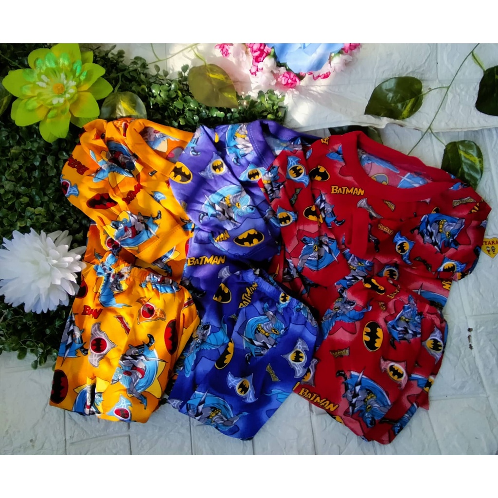 Setelan Anak karakter lengan panjang | Laki laki | M-L-XL-XXL | Perkiraan Usia 1 - 4 TAHUN | Motif Karakter