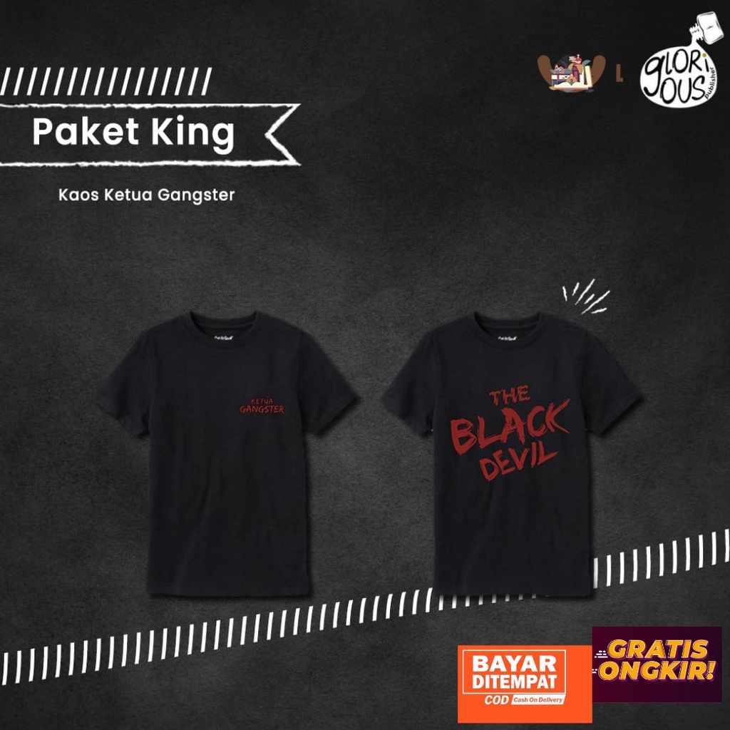 Preorder Novel KETUA GANGSTER  karya Sancia Radinka-PAKET KING