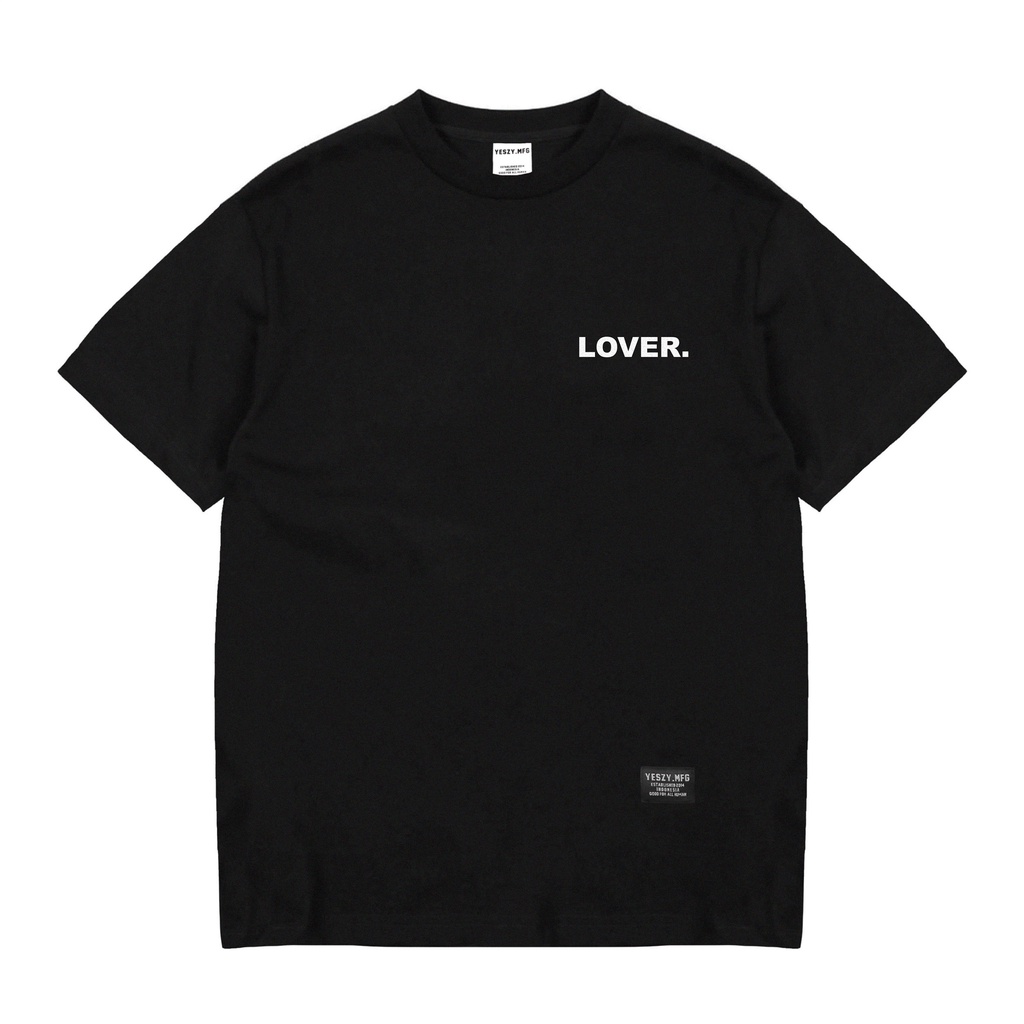 YESZY.MFG Tshirt Black Lover Small White