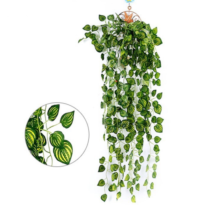 Kunataruma Daun Rambat Juntai Bunga Plastik Hias Artifisial-5