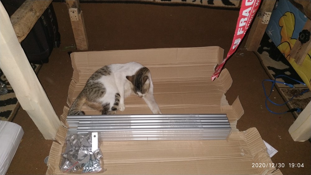 Aluminium Profile 2040, P =  1 Cm