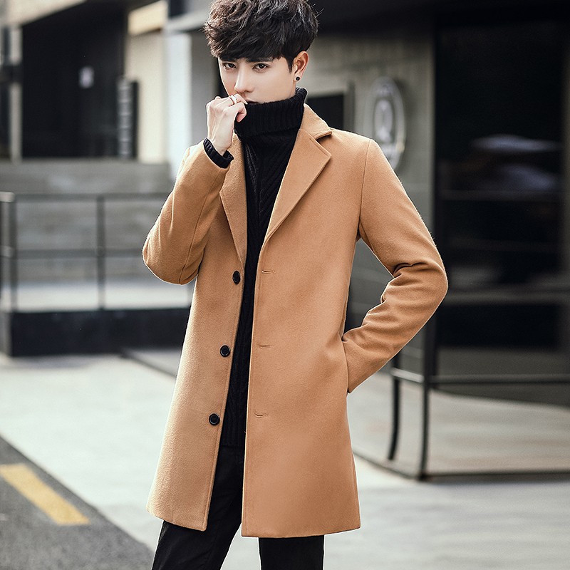 long coat men fashion