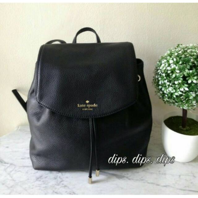 TAS KATE SPADE BACKPACK BREEZY BLACK