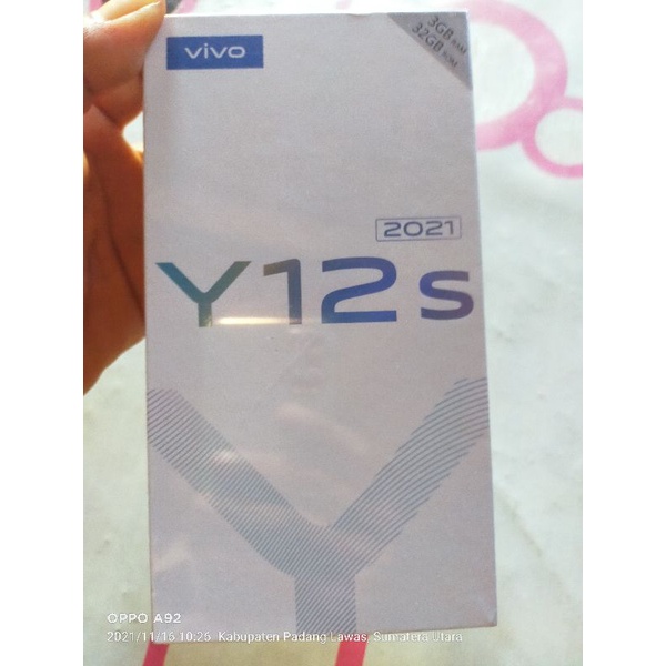 vivo y12s baru 2021 3/ 32gb garansi resmi