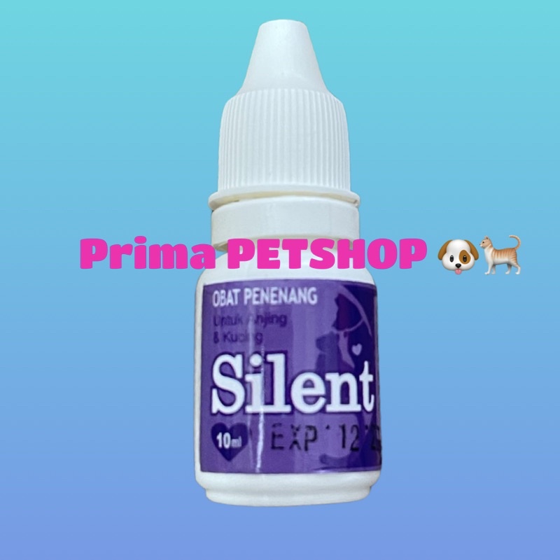 SILENT OBAT PENENANG KUCING ANJINH