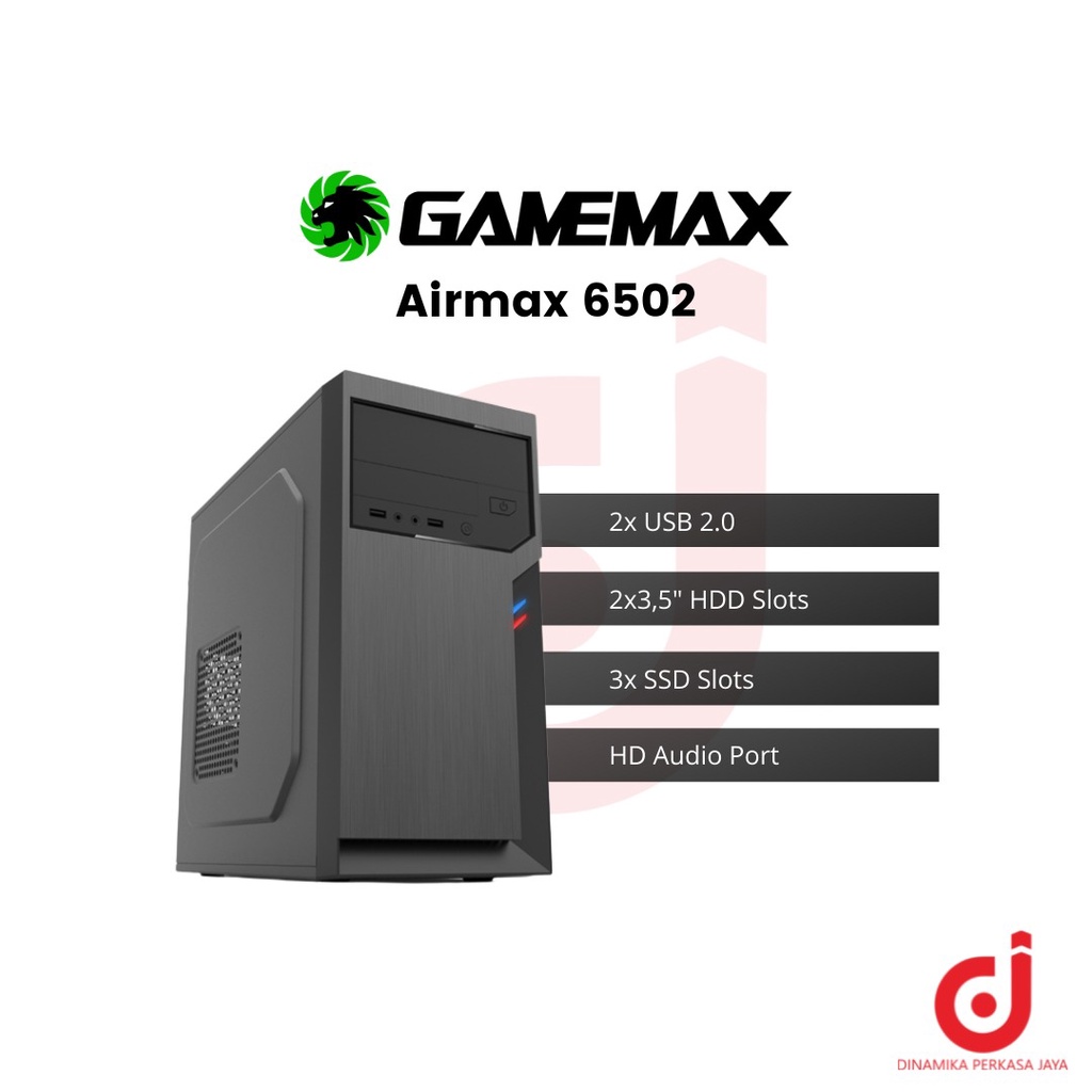 Casing Gamemax Airmax 6502 PSU 500W