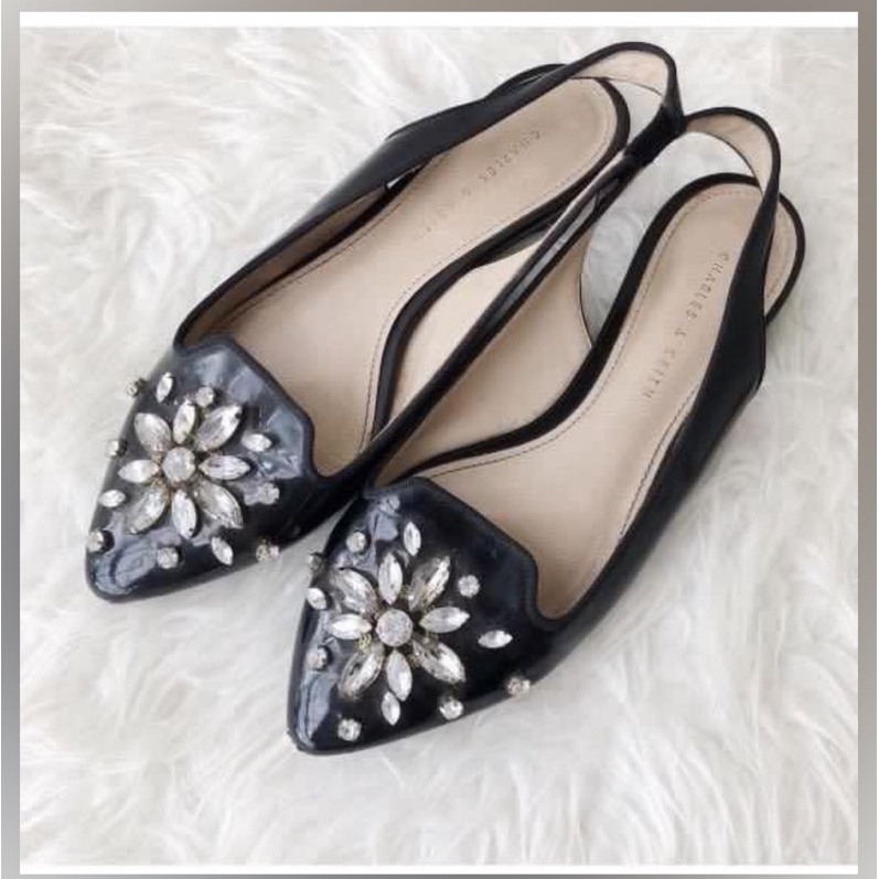 sepatu wanita sendal ch*rles ori - preloved size 36