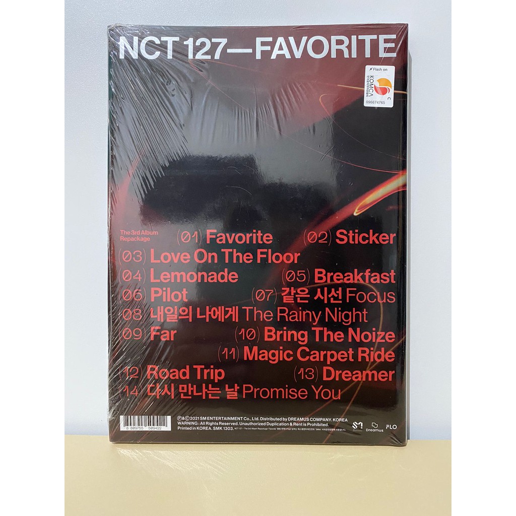 NCT 127 - The 3rd Album Repackage [Favorite] (Catharsis Ver.)