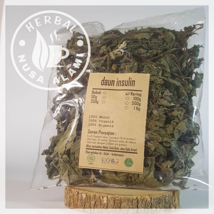 

DAUN INSULIN KERING | KUALITAS PREMIUM | Smallanthus Sonchifolius 100g