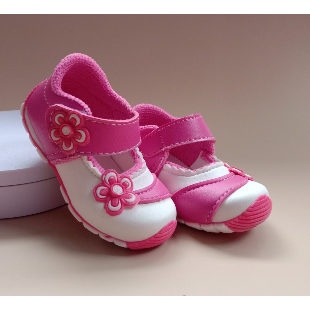 Sepatu bayi bunyi anak perempuan usia 1-3 tahun / sepatu bayi murah / sepatu anak casual keren-bg-kecil