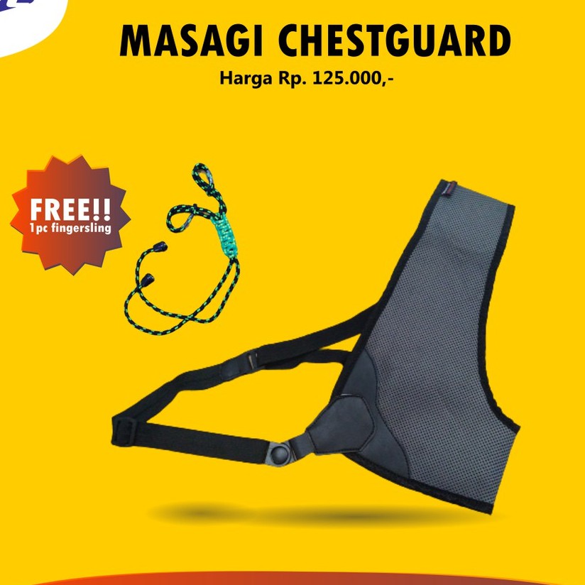 Masagi Chestguard Grey