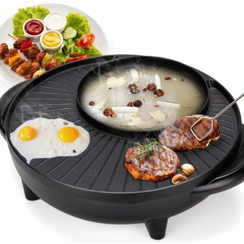 GRILL + STEAMER LISTRIK