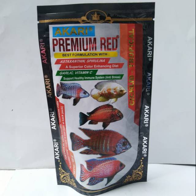 

makanan ikan hias / pellet AKARI PREMIUM RED