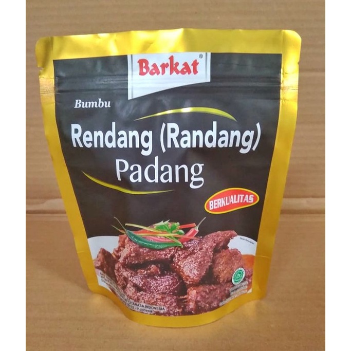 

Barkat - Bumbu Rendang Instan 250gr 100% Asli Padang