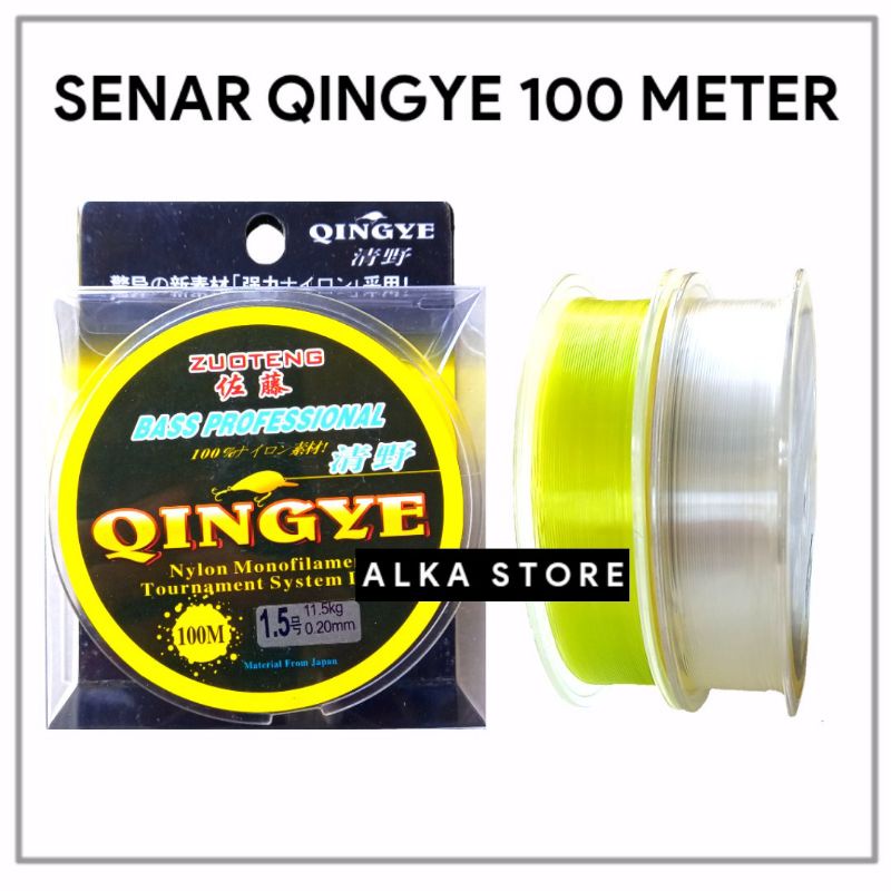 Senar Pancing Qingye 100 Meter Kuat dan Mudah Tenggelam