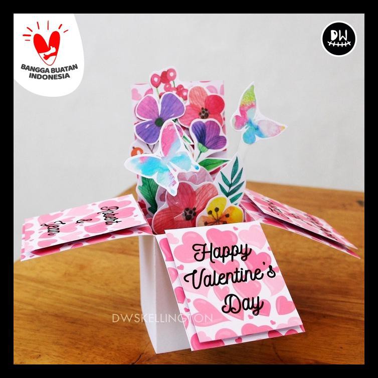 

KOTAK HADIAH POP UP FLOWER BOX VALENTINE COUPLE BERKUALITAS