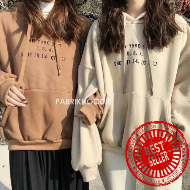 PABRIKHOODIE - JAKET HOODIE JUMPER CUSTOM NEW YORK CITY M - XXL {PRIA &amp; WANITA} {SABLON} -083-FE