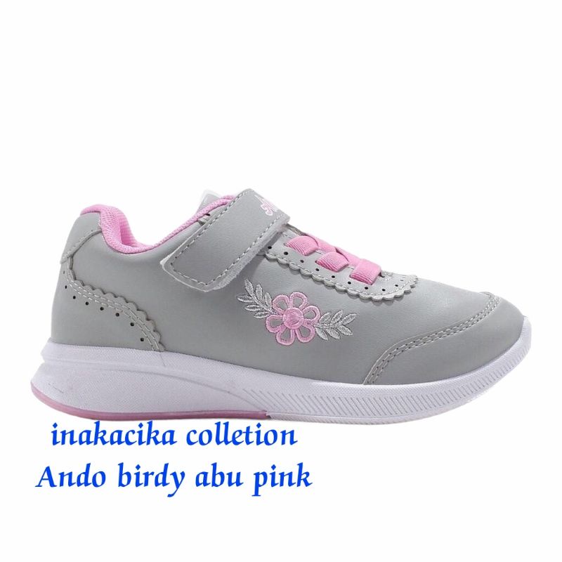 sepatu sekolah anak perempuan cantik ando birdy TK SD