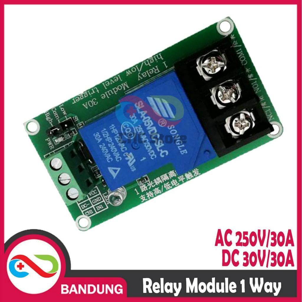 RELAY MODULE 5V 1 WAY 30A OPTOCOUPLER ISOLATION