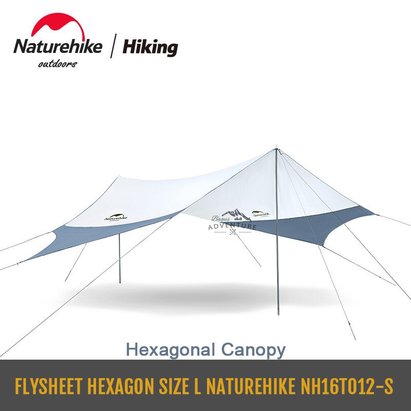 FLYSHEET HEXAGON SIZE L NATUREHIKE NH16T012-S