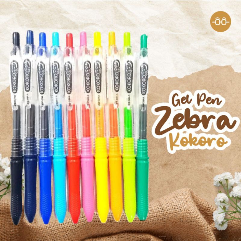 

Gel Pen Zebra Kokoro 0,5 satuan